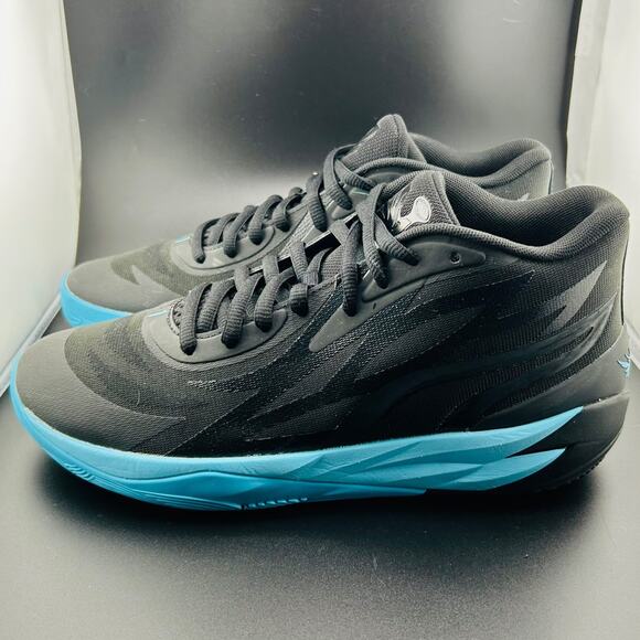 PUMA MB.02 Phenom Basketball Shoes Men’s Size 10 Black 37764401 Athletic - Picture 7 of 8